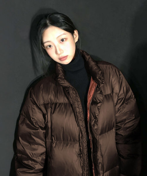 Пуховик 90s Classico_Brown