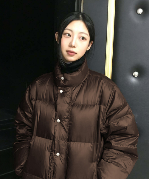 Пуховик 90s Classico_Brown