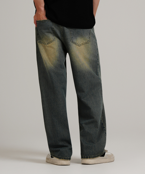 Широкие джинсы Sirospun Sand Blue
