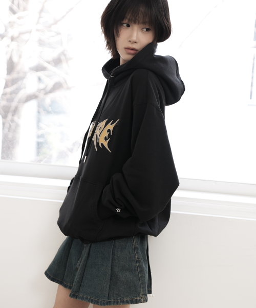 Худи VTG с графикой Black