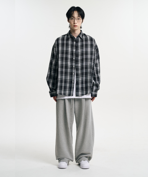Свободные спортивные брюки Essential с защипом, Grey