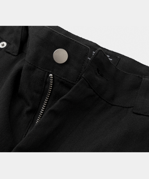 Широкие хлопковые брюки Big Wide Black