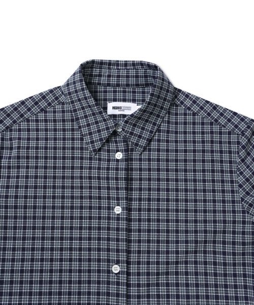мягкий TOUCH CHECK SHIRTS темно-синий CHECK