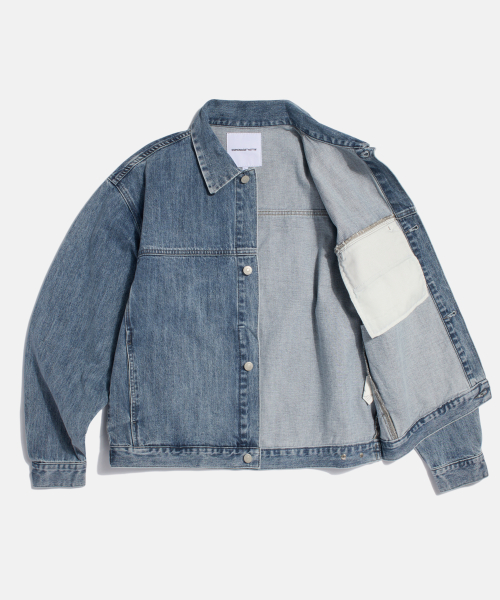 Minimalist джинсовая куртка светлый Indigo