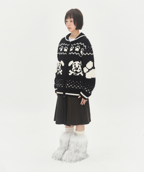 Кардиган ковичан Pooch [Black]