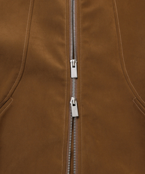 Классический замшевый бомбер Camel Brown