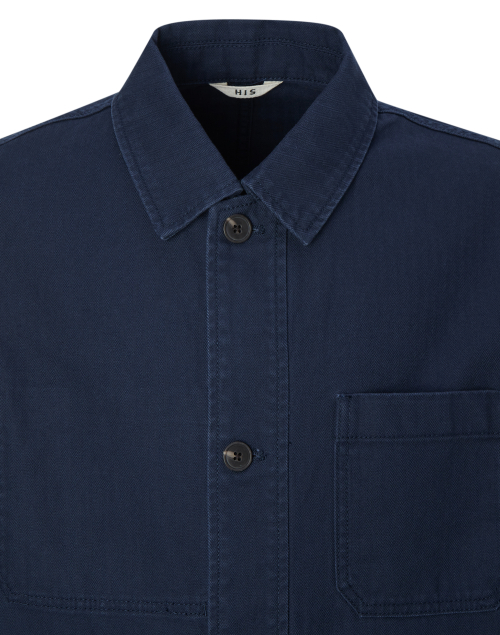 Рабочая куртка в елочку Navy