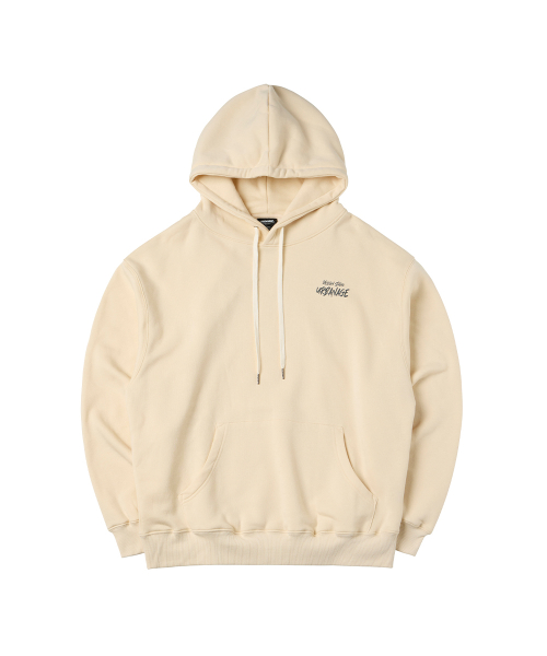 Худи оверсайз DESIGN STUDIO с лого (Cream)