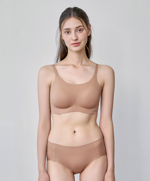 [2PACK] Бра на бретелях со встроенными чашками из нейлона и модала