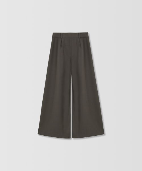 Широкие брюки Didion _ Khaki Brown