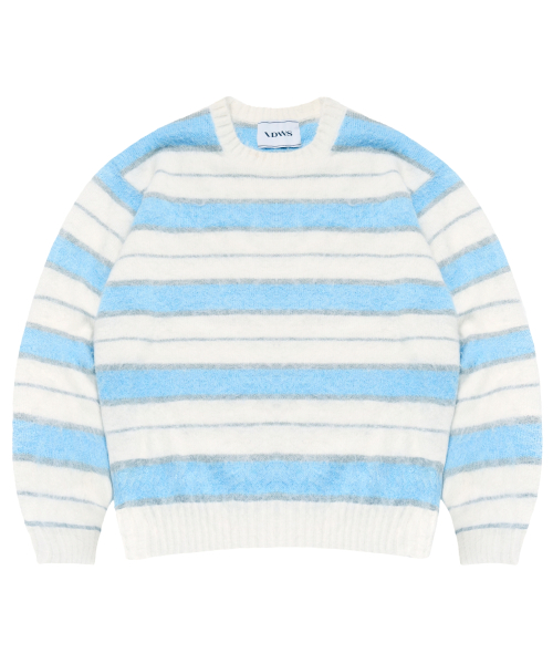 Vector Stripe Mohair трикотаж Ivory