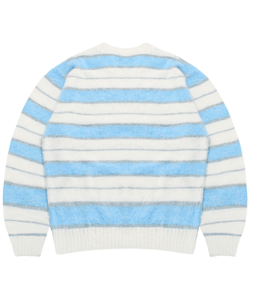 Vector Stripe Mohair трикотаж Ivory