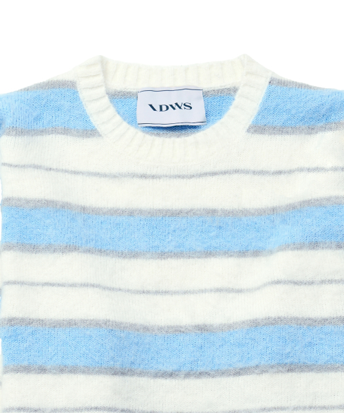 Vector Stripe Mohair трикотаж Ivory