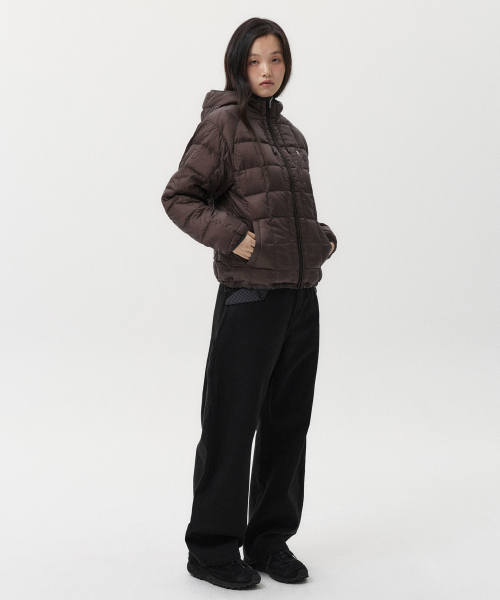 REVERSIBLE PADDED DUCK DOWN, коричневый