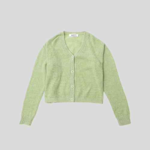 LS_V-neck knit cardigan_2color