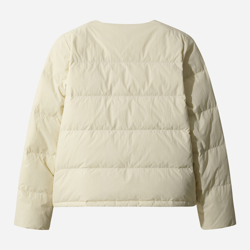 женский) светлый D7 куртка(IVORY)