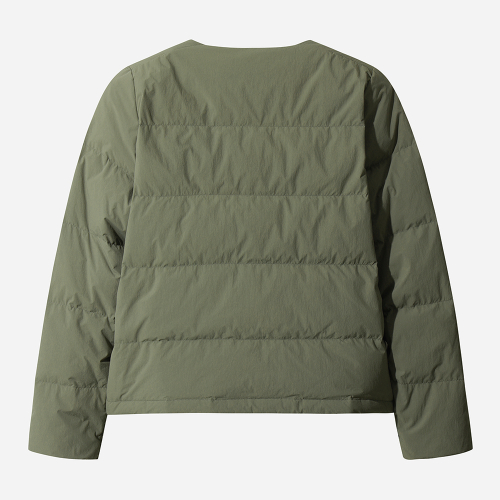 женский) светлый D7 куртка(KHAKI)