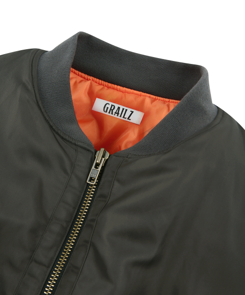 MONSTER BOMBER JACKET [OLIVE]
