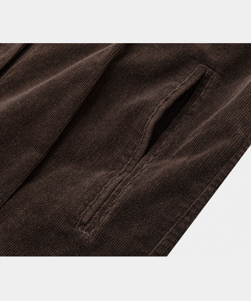 Soft Corduroy Tracker Jacket Dark brown