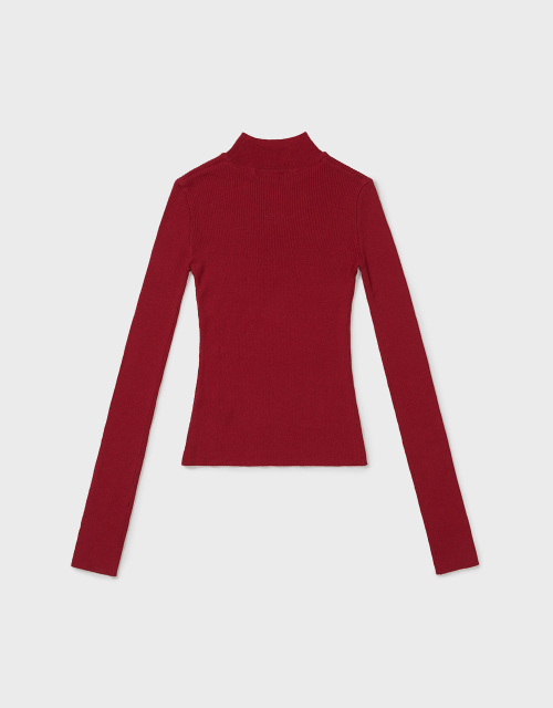 [MMW] ESSENTIAL TURTLENECK KNIT (RED)