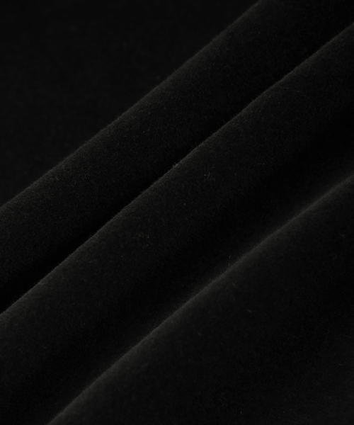 VELVET BLOUSON JACKET [BLACK]