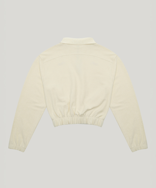 day half zip-up_butter
