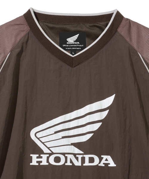 MUSINSA | PHYPS MOTORCYCLE Speed Track Solid nylon Long Sleeve Brown