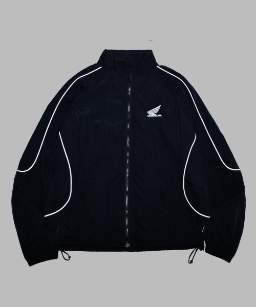 MUSINSA | PHYPS MOTORCYCLE Basic Logo nylon Track Jacket Black MUSINSA | PHYPS MOTORCYCLE Basic Logo nylon Track Jacket Black