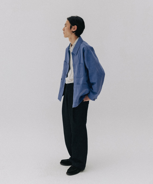 куртка_WASHED BLUE