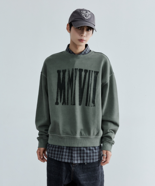 MMXVIII VINTAGE SWEATSHIRT DUSTY MINT