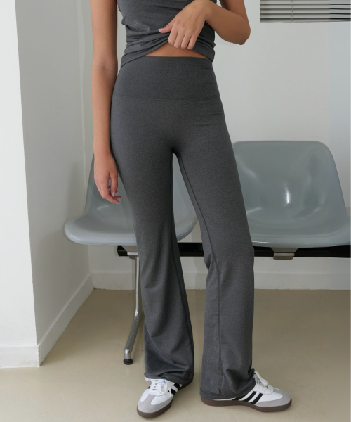 Butter Flare Pants угольный