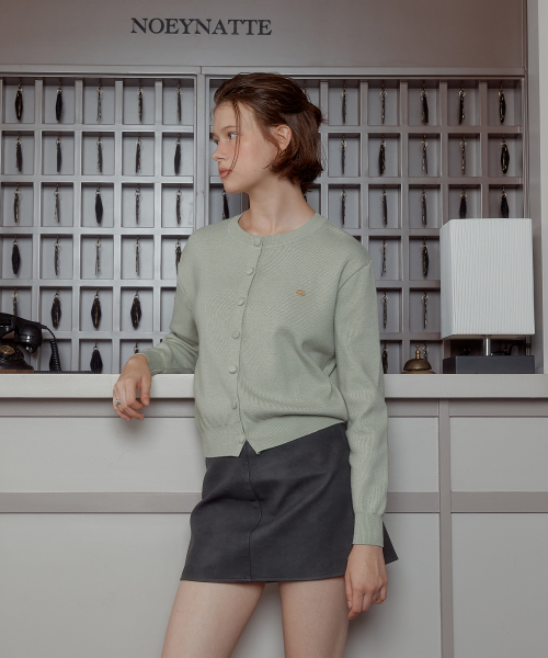 ANC базовый ROUND CARDIGAN_MINT