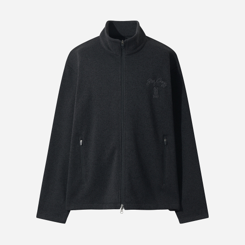 Вязаная куртка Tempknit на молнии (Black)