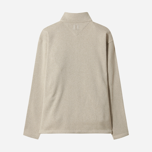 Базовый анорак на молнии Temp Knit (IVORY)