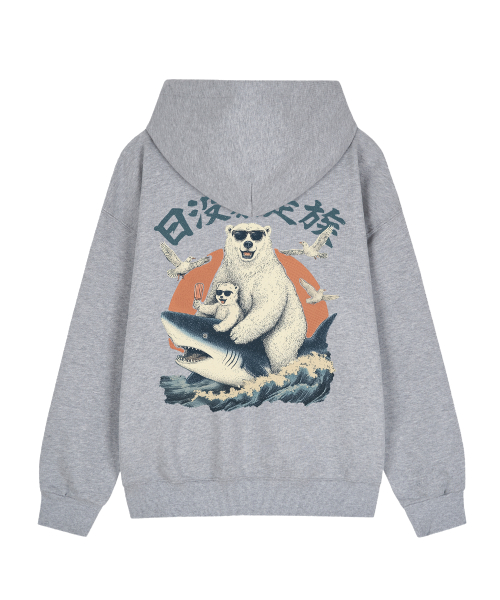 Худи Polar Gang Bears на двухсторонней молнии (2 colors)
