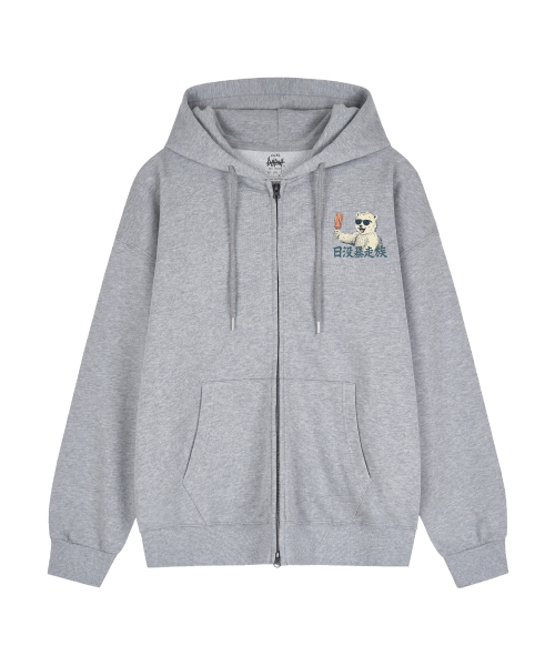 Худи Polar Gang Bears на двухсторонней молнии (2 colors)