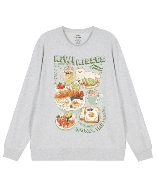 Свитшот Happy Brunch Time (3 цвета)