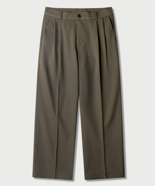 Широкие брюки на любой сезон MMLP2651 - Dark Beige