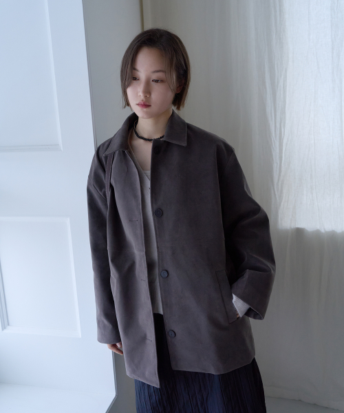 French Crack Suede (серый)