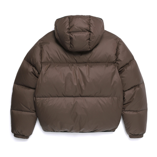 Пуховик-худи Таира N254UDW902 BROWN (как на Нане)