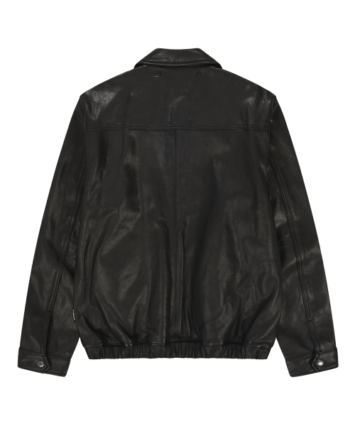 Кожаная куртка Goat Vegetable / 7835950014 Black