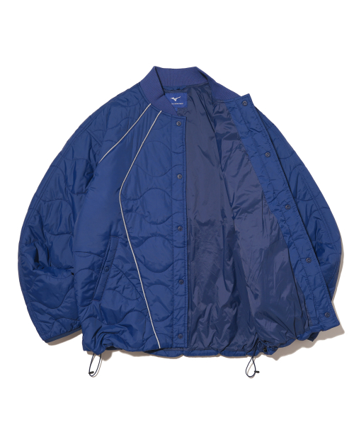 Стеганая куртка с кантом Pdept X Mizuno Blue