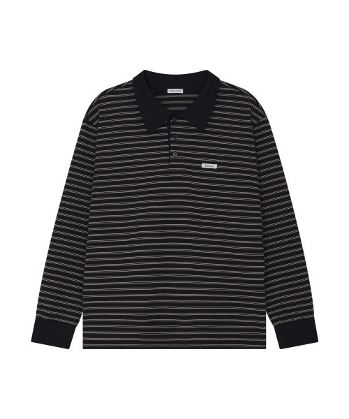 Stripe PK Shirt - чёрный