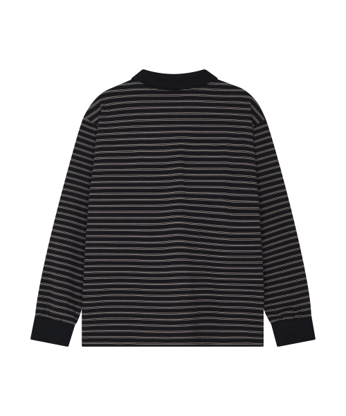 Stripe PK Shirt - чёрный