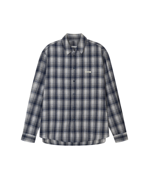 Flannel Check Shirt - синий