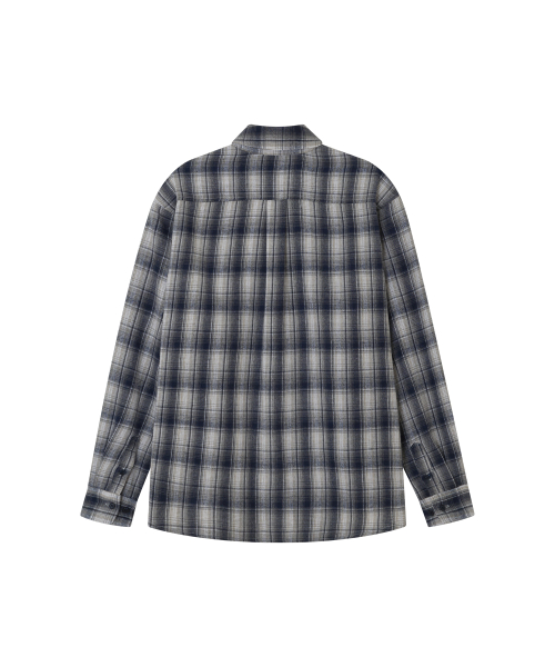 Flannel Check Shirt - синий