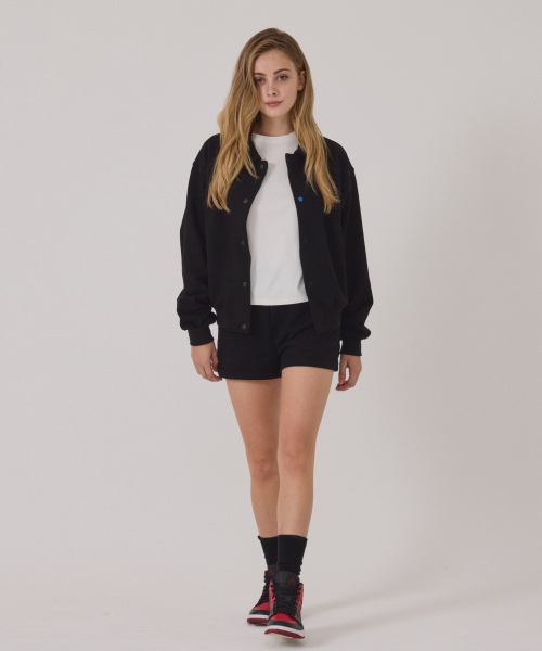 Женский бомбер Signature Varsity Black