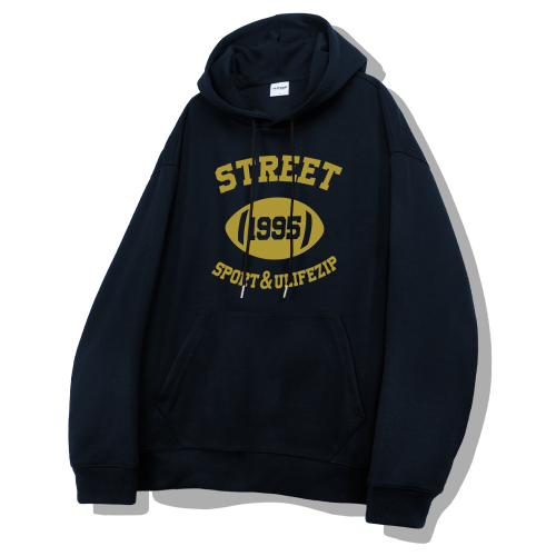 Оверсайз худи Street Sports 4 Color [ULZI_0015]