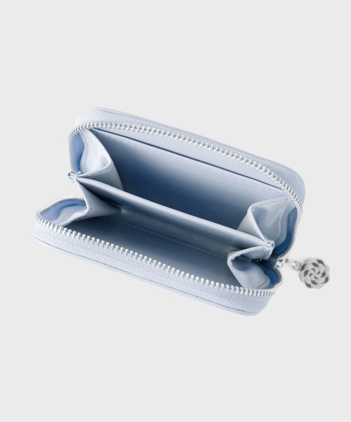 Occo Wave Zip Wallet_ светлый синий