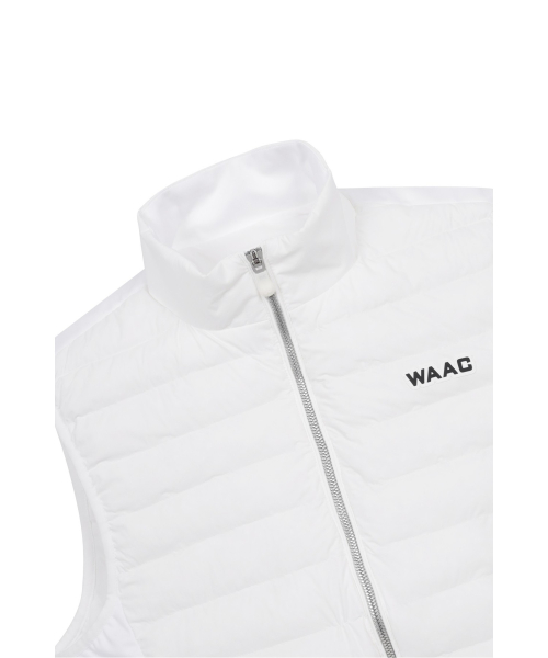 Men Padded Hybrid Full Zip Vest_WMVAW24700WHX